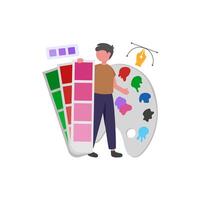 Harmonious Hue Selection vector
