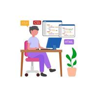 Software Development Professional vector