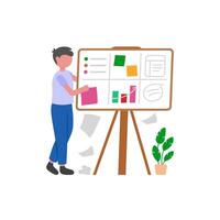 Structured Task Management Approach vector