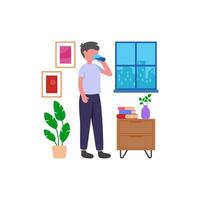 Essential Hydration Break vector