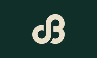 dB monogram logo vector
