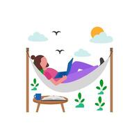Remote Teleworking Communication Setup vector