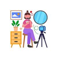 Professional Makeup Tutorial vector
