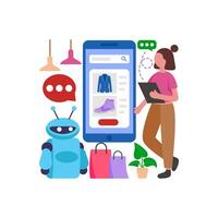 Advanced Artificial Intelligence Technology vector