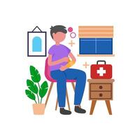 Emergency First Aid Knowledge vector