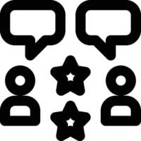 Communication Competence, Communication Skills, Communications Outline Icon vector