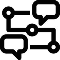 Communication Plan, Communication Planning, Communication Strategy Outline Icon vector