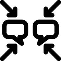 Communication Center, Message Center, Communications Outline Icon vector
