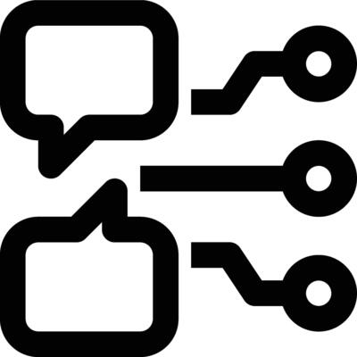 Chatting App, Setting, Chat Outline Icon