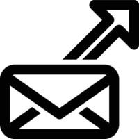 Send Email, Sending Email, Email Sent Outline Icon vector