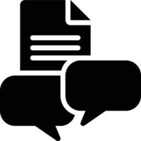 Information, Communication, Data Glyph Solid Icon vector