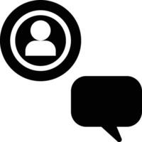 Target Audience, Communication Target, Communications Glyph Solid Icon vector