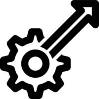 Optimization, Optimize, Setting Outline Icon vector