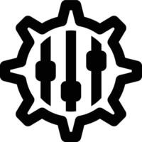 Control Panel, Controller, Control Outline Icon vector