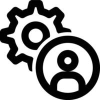 Personalization, User Customization, User Preferences Outline Icon vector