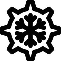Climate Control, AC Setting, Temperature Control Outline Icon vector