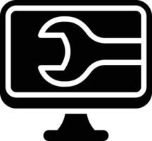 Developer Tools, Development Tools, Repair Glyph Solid Icon vector