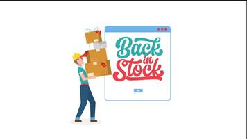 Back in stock - a mobile app for online retailers video