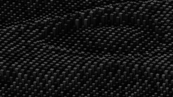 3d render animation background with abstract moving shape in grey and black color video