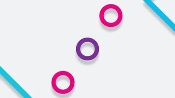Abstract Looping Background with Geometric Shape and Position Change video