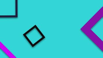 Abstract Looping Background with Geometric Shape Transformation video