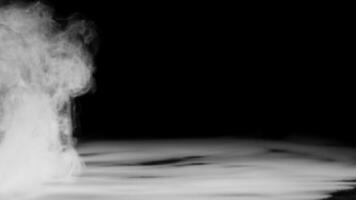 Abstract Smoke Fluid Fog Mist Hase Spread Background Texture 025 video