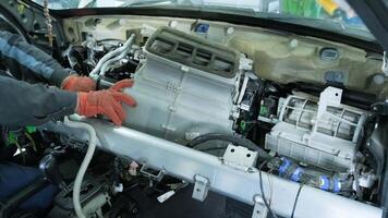 Auto engineer repair car interiors and dashboard 4 video