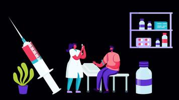 Customer Comments in Online Shopping 2D Motion Graphics Animation On Alpha Channel video