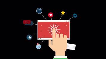 Online Learning Through Videos 2D Motion Graphics Animation On Alpha Channel