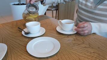 Indulge in a Refreshing Herbal Tea Experience by adding delightful Citrus Slices video