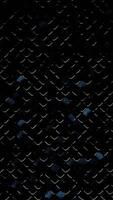 Rhombus pattern metallic surface 3D render loopable animation texture video