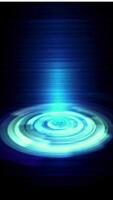 abstract animated holographic interface texture background video