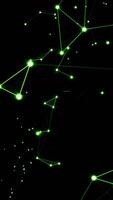 Futuristic Data Connections Background Loopable video