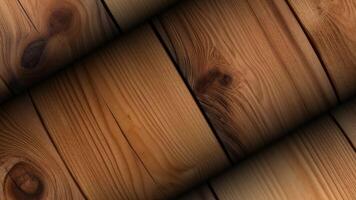 Unique Design, Elegant Background, Rotation, Rolls with Wooden Texture, Exclusive video