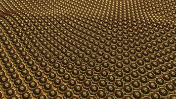 Exclusive, Business Background with Floating Gold Spheres, Unique Design video