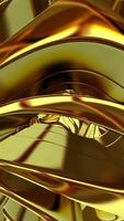 Elegant Gold Background, Looped, Vertical, Unique Design, Exclusive, Rotation video
