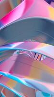 Vertical Colorful Background, Looped, Unique Design, Exclusive, Reflection video