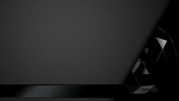Elite Template, Business Background, Black Sphere, Unique Design, Reflection, Exclusive video