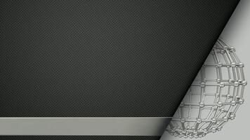 Reflection, Elegant Template, Business Background, Silver Sphere, Unique Design, Exclusive video