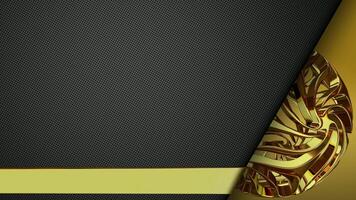 Reflection, Unique Template, Business Background, Gold Sphere, Elite Design, Exclusive video