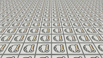 Global Warming Icons, Dynamic Background, Silver Tiles, Unique Design video