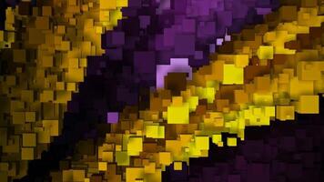 Unique Design, Colorful Cubes, Elite Template, Business Background, Exclusive, Reflection video