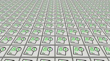 Credit Icons, Silver Tiles, Dynamic Background, Unique Design video