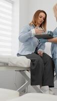 Effective communication and mutual understanding between patients and healthcare professionals foster a supportive atmosphere in the doctors office, enhancing overall wellbeing for all involved video