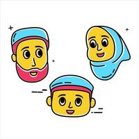 dynamic lottle animation of a al fitr al adha asset animation Ideal for motion graphics. video