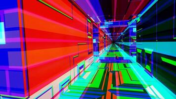 Endless rotating flickering tunnel. VJ Loop video