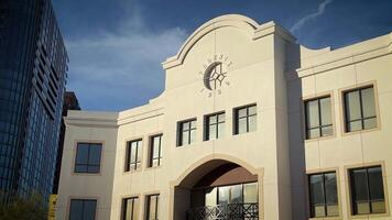 Phoenix ASU downtown white building architecture 2 video