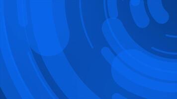 Royal blue color rotating circular shapes modern design loop able geometrical background for business purpose video