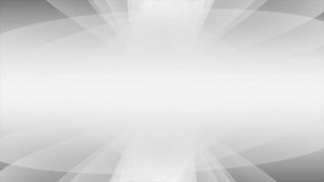 white and black moving geometric shapes with blank space abstract gradient design loop able geometrical background video