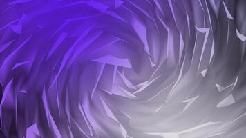 colorful low poly swirl pattern polygonal shapes abstract geometrical background video